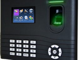 Fingerprint reader with builtin battery backup
