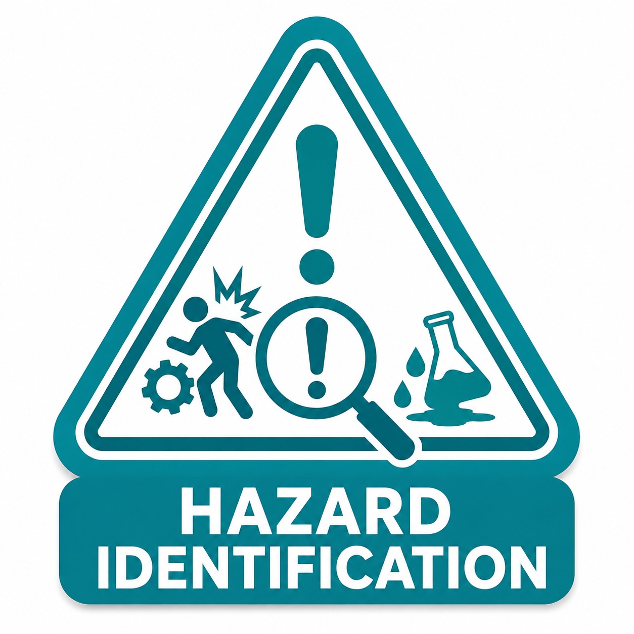 Hazard identification training icon
