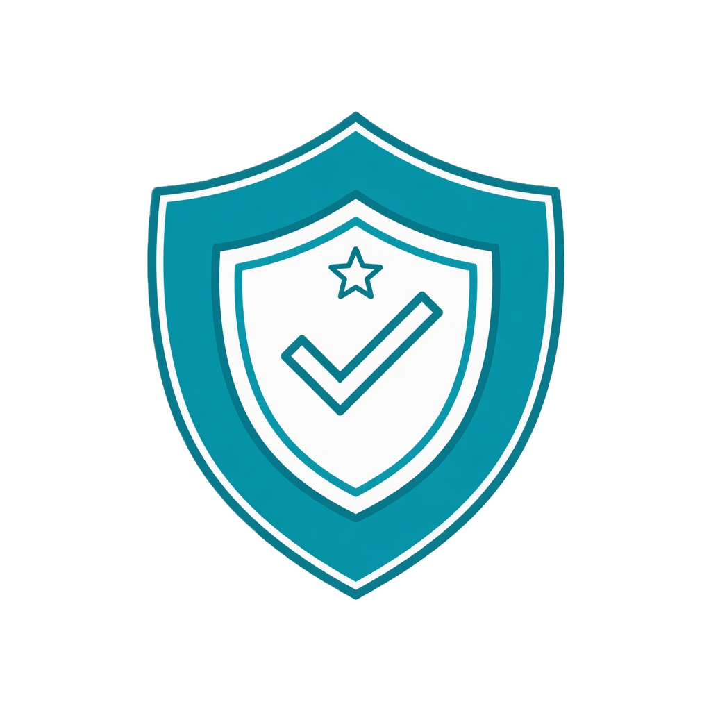Accredited training badge icon