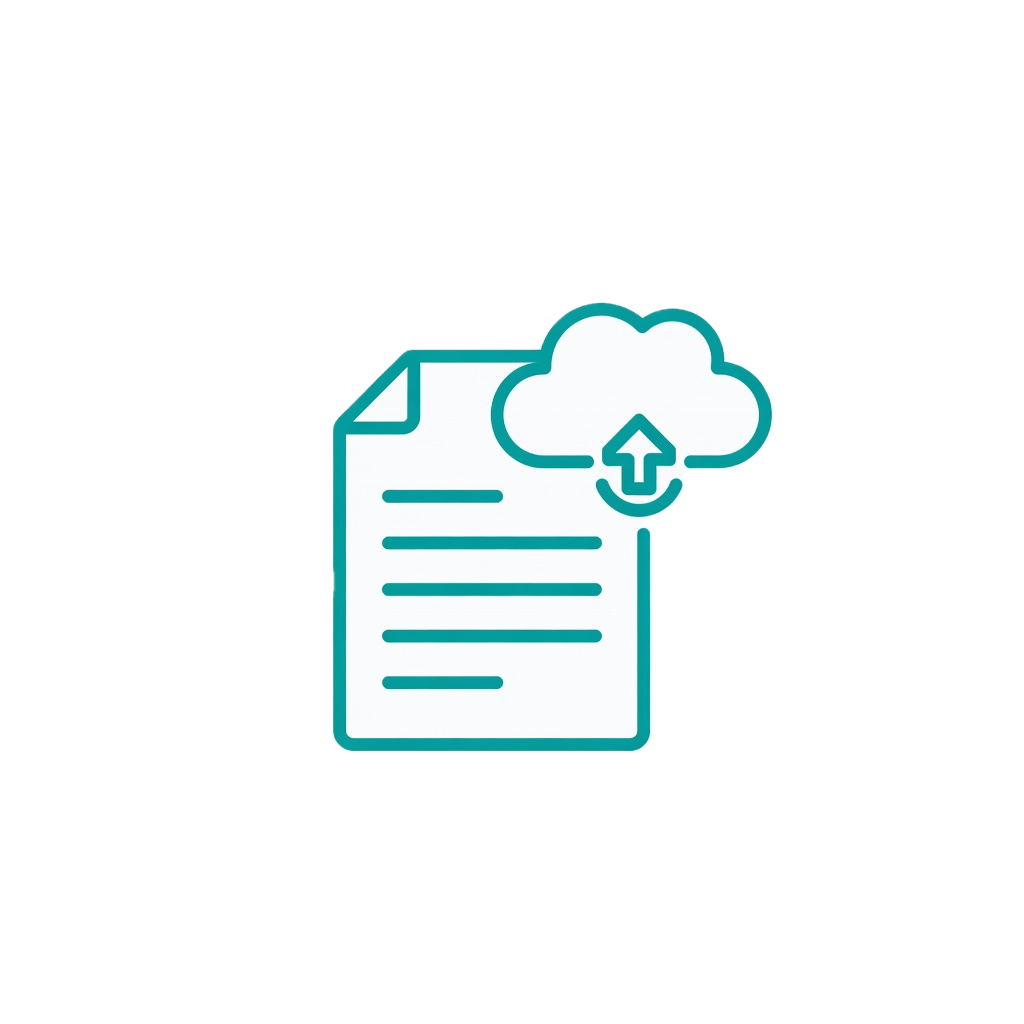 Digital compliance reporting icon