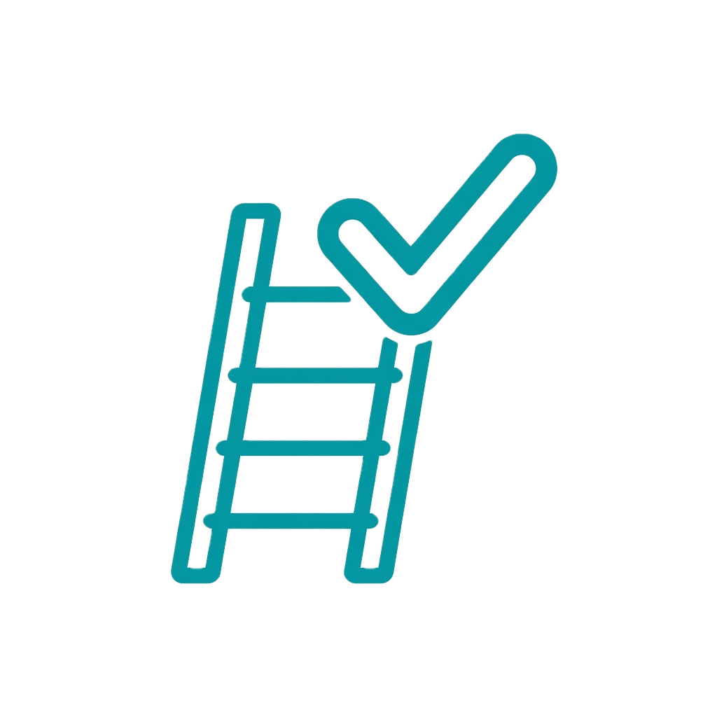 Ladder and access safety icon